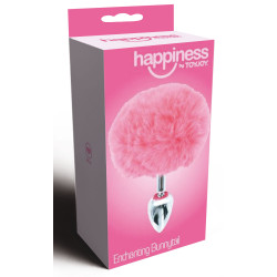 happiness TOYJOY Plug Queue de Lapin Enchanting Bunnytail 5 x 2.8cm Rose